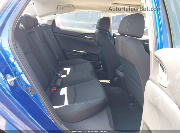 2HGFC2F77JH603981 2018 HONDA CIVIC Blue VIN կոդի պիտակի տեսք