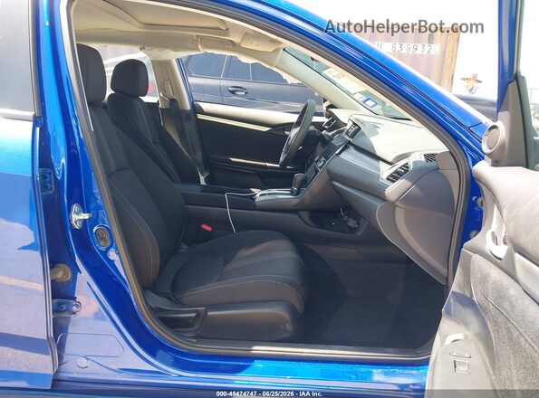 2HGFC2F77JH603981 2018 HONDA CIVIC Blue Սալոնի դիմացի տեսք