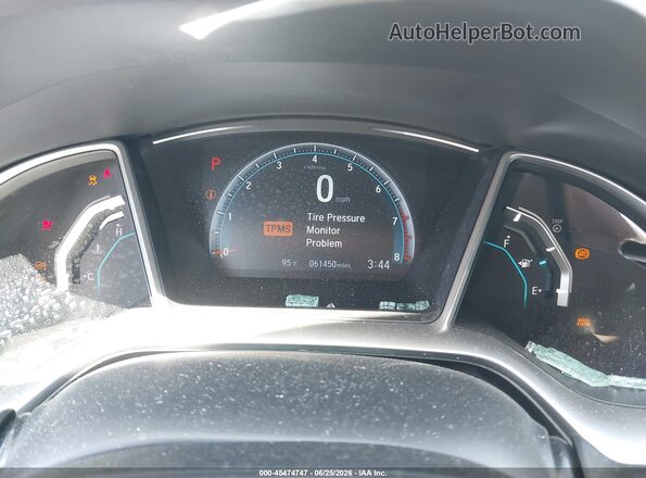 2HGFC2F77JH603981 2018 HONDA CIVIC Blue Հետևի նստատեղերի տեսք