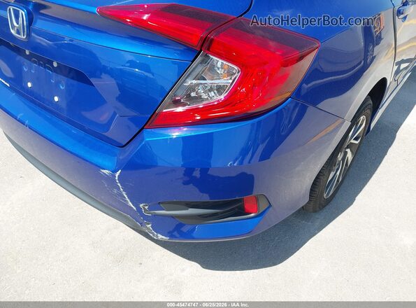 2HGFC2F77JH603981 2018 HONDA CIVIC Blue 