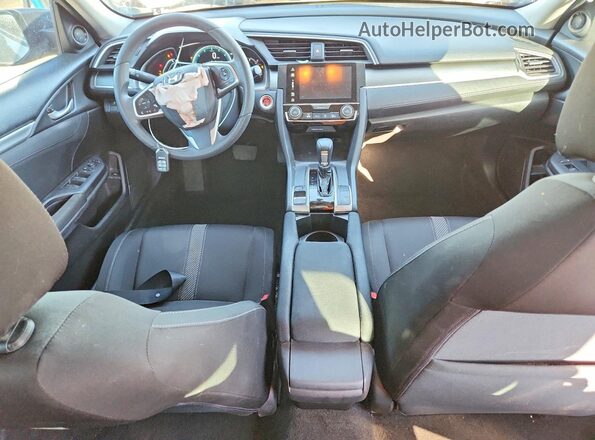 2HGFC2F78GH504305 2016 HONDA CIVIC Charcoal Вид панелі приладів
