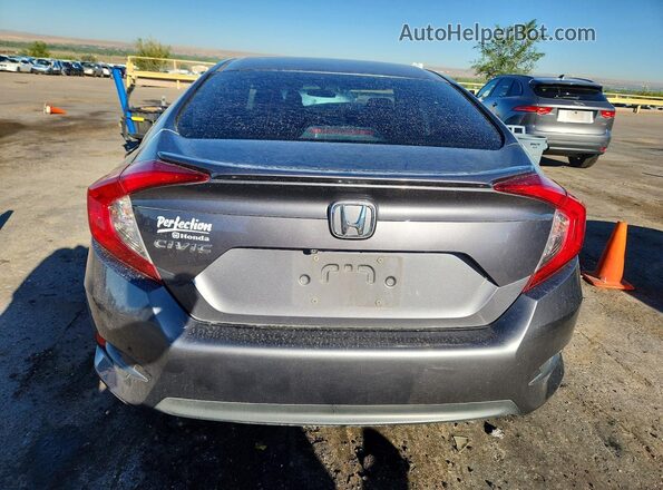 2HGFC2F78GH504305 2016 HONDA CIVIC Charcoal Вид ззаду