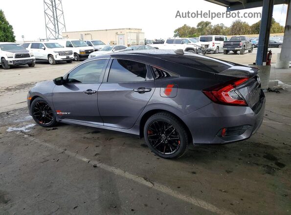 2HGFC2F78GH571227 2016 HONDA CIVIC Gray Հետևի ձախ