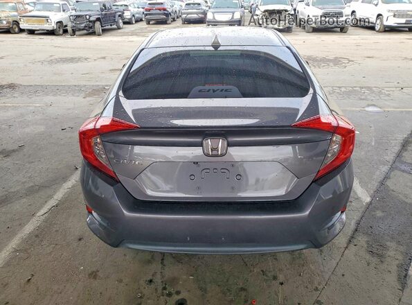 2HGFC2F78GH571227 2016 HONDA CIVIC Gray Հետևի տեսք