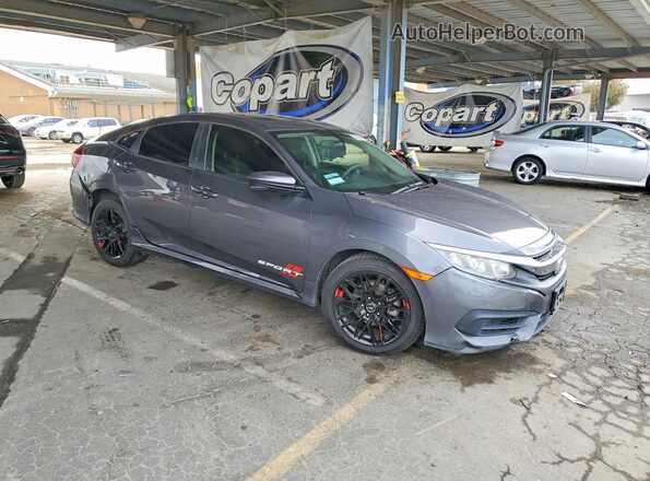 2HGFC2F78GH571227 2016 HONDA CIVIC Gray Առջևի աջ