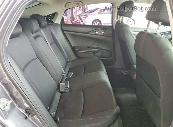 2HGFC2F78GH571227 2016 HONDA CIVIC Gray Հետևի նստատեղերի տեսք