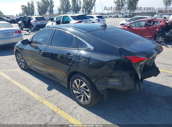 2HGFC2F78HH576039 2017 HONDA CIVIC Черный Задняя левая четверть