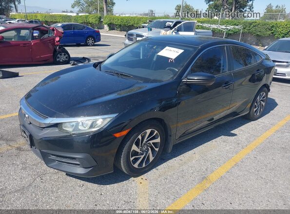 2HGFC2F78HH576039 2017 HONDA CIVIC Черный Передняя левая четверть
