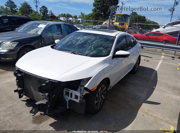 2HGFC2F78JH528966 2018 HONDA CIVIC White Vista tres cuartos delantera izquierda