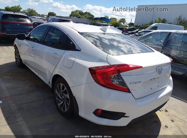 2HGFC2F78JH528966 2018 HONDA CIVIC White Trasero izquierdo