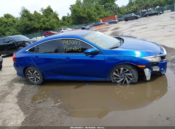 2HGFC2F78JH535366 2018 HONDA CIVIC Blue 