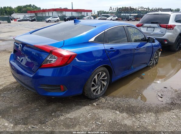 2HGFC2F78JH535366 2018 HONDA CIVIC Blue 