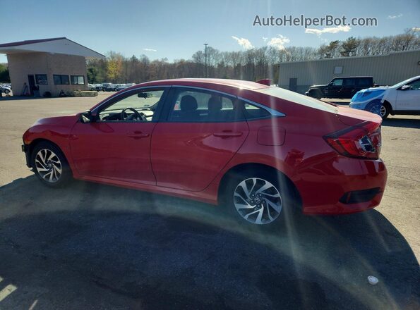 2HGFC2F78JH538509 2018 HONDA CIVIC Red უკანა მარცხენა