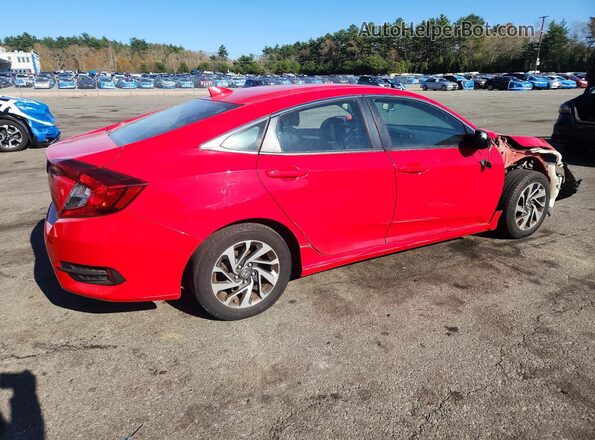 2HGFC2F78JH538509 2018 HONDA CIVIC Red უკანა მარჯვენა