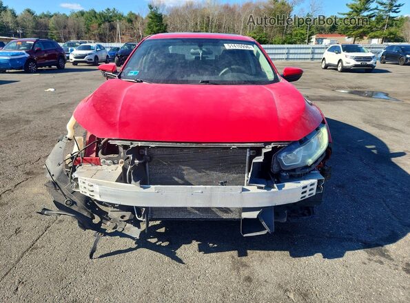 2HGFC2F78JH538509 2018 HONDA CIVIC Red წინა ხედი