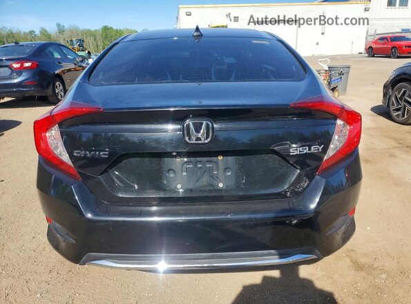 2HGFC2F78LH014554 2020 HONDA CIVIC Black Vista trasera