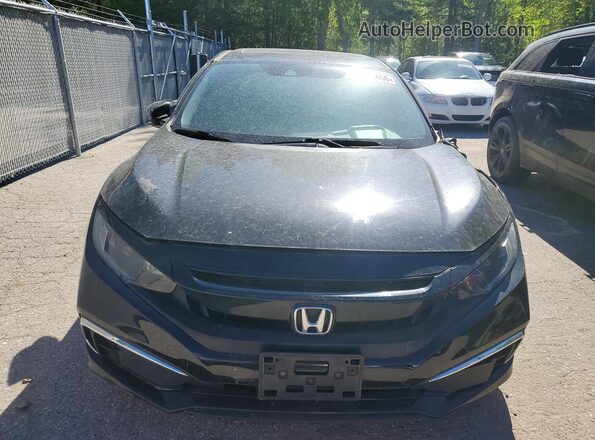 2HGFC2F78LH020712 2020 HONDA CIVIC Black Widok z przodu