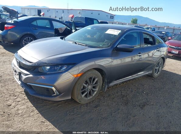 2HGFC2F78MH007959 2021 HONDA CIVIC Серый Передняя левая четверть
