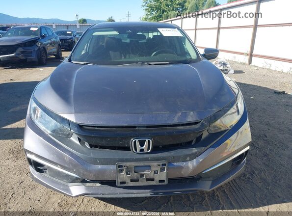 2HGFC2F78MH007959 2021 HONDA CIVIC Серый Вид задней части салона