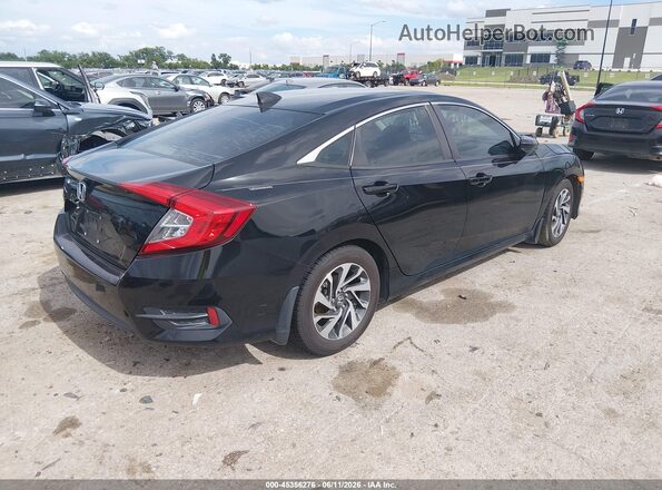 2HGFC2F79JH503946 2018 HONDA CIVIC Black Задня права чверть