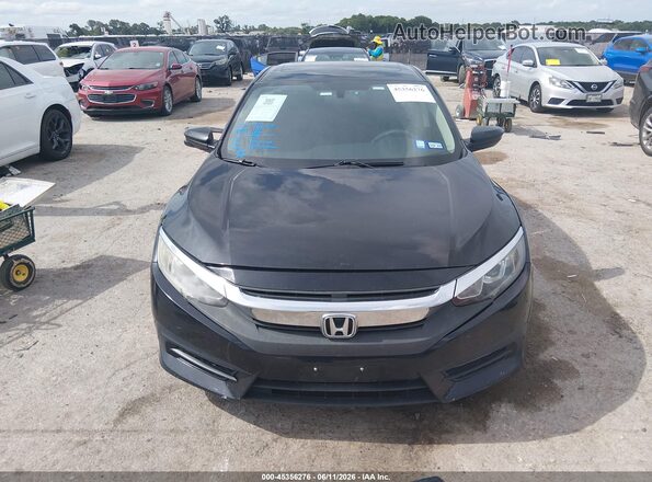2HGFC2F79JH503946 2018 HONDA CIVIC Black Вид щитка приладів