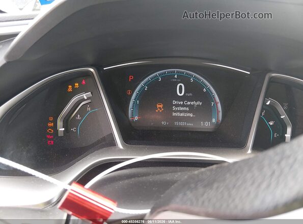 2HGFC2F79JH503946 2018 HONDA CIVIC Black Вид задніх сидінь