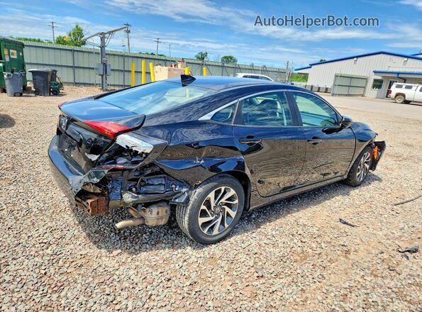 2HGFC2F79JH514543 2018 HONDA CIVIC Black Tył prawy
