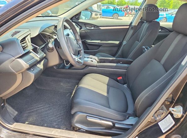 2HGFC2F79JH514543 2018 HONDA CIVIC Black Widok wnętrza z przodu