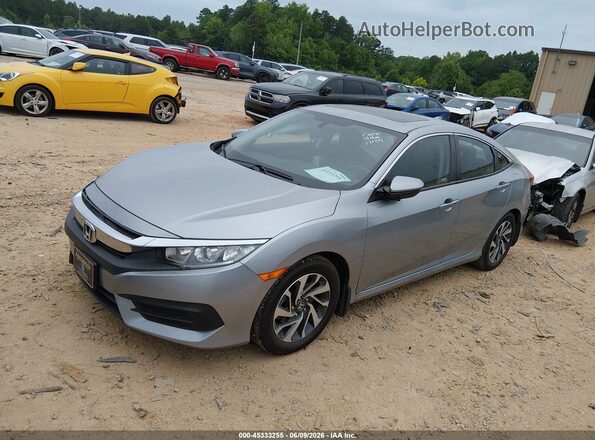 2HGFC2F79JH571549 2018 HONDA CIVIC Gray Przód lewy