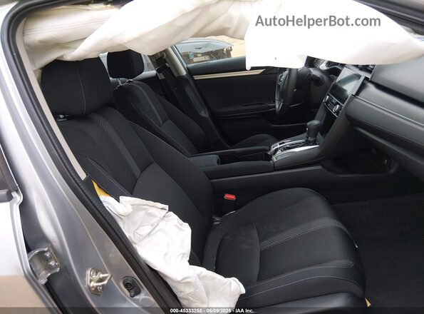 2HGFC2F79JH571549 2018 HONDA CIVIC Gray Widok wnętrza z przodu