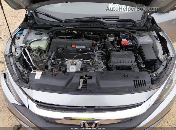 2HGFC2F79JH571549 2018 HONDA CIVIC Gray Widok z tyłu