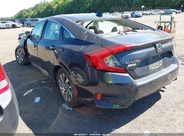 2HGFC2F79JH603741 2018 HONDA CIVIC Black Tył lewy