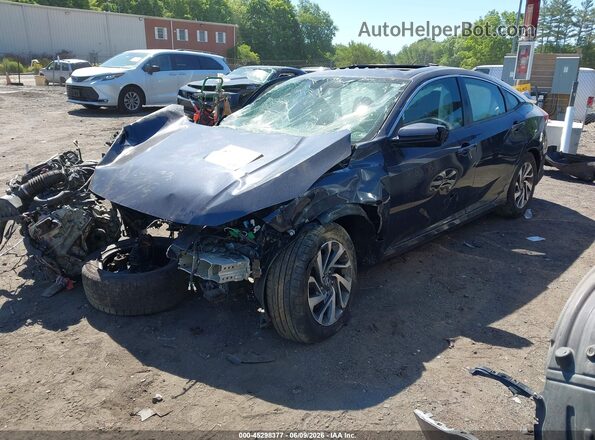 2HGFC2F79JH603741 2018 HONDA CIVIC Black Przód lewy