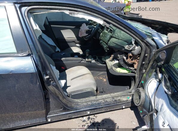 2HGFC2F79JH603741 2018 HONDA CIVIC Black Widok wnętrza z przodu
