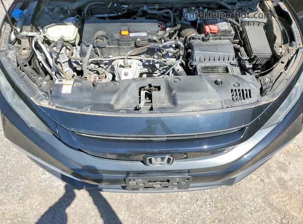 2HGFC2F79LH014028 2020 HONDA CIVIC Black Vista interior trasera