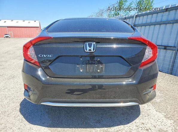 2HGFC2F79LH014028 2020 HONDA CIVIC Black Vista trasera