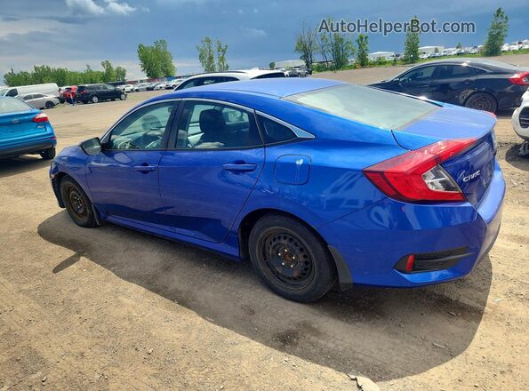 2HGFC2F7XGH034911 2016 HONDA CIVIC Blue Rear left