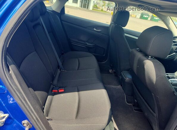 2HGFC2F7XGH034911 2016 HONDA CIVIC Blue Rear seats view