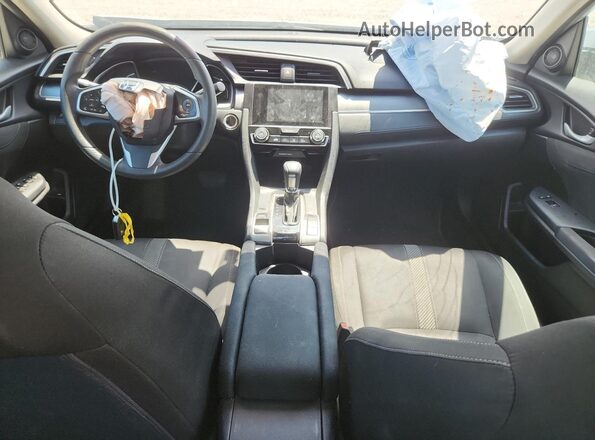 2HGFC2F7XGH544479 2016 HONDA CIVIC Silver Dashboard view