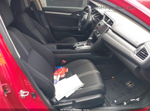2HGFC2F7XGH547351 2016 HONDA CIVIC Красный Вид салона спереди