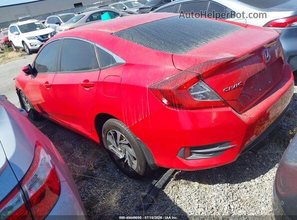 2HGFC2F7XGH547351 2016 HONDA CIVIC Красный Задняя левая четверть