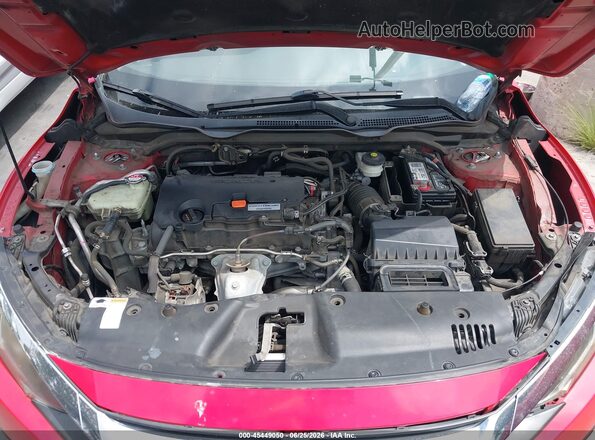 2HGFC2F7XGH547351 2016 HONDA CIVIC Красный Вид сзади