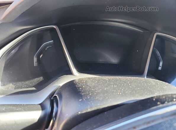2HGFC2F7XGH556650 2016 HONDA CIVIC Red Vista del cuadro de instrumentos