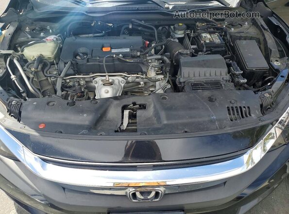 2HGFC2F7XGH571651 2016 HONDA CIVIC Black Вид задньої частини салону