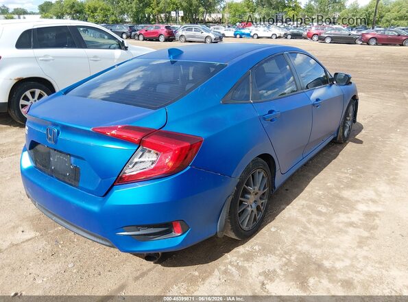 2HGFC2F7XHH511211 2017 HONDA CIVIC Blue Задня права чверть