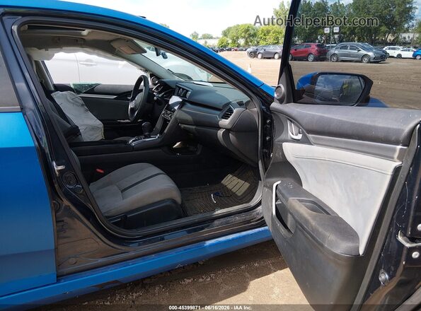 2HGFC2F7XHH511211 2017 HONDA CIVIC Blue Вид салону спереду