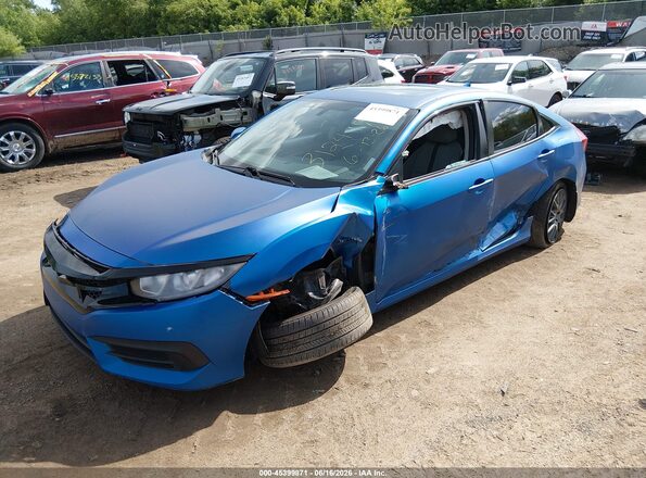 2HGFC2F7XHH511211 2017 HONDA CIVIC Blue Передня ліва чверть