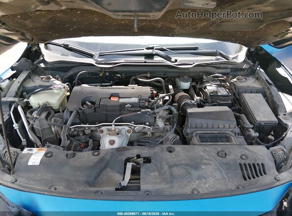 2HGFC2F7XHH511211 2017 HONDA CIVIC Blue Вид ззаду