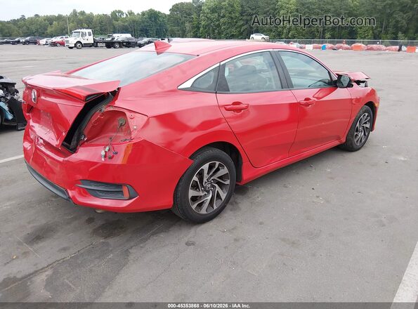 2HGFC2F7XHH532754 2017 HONDA CIVIC Red Tył prawy