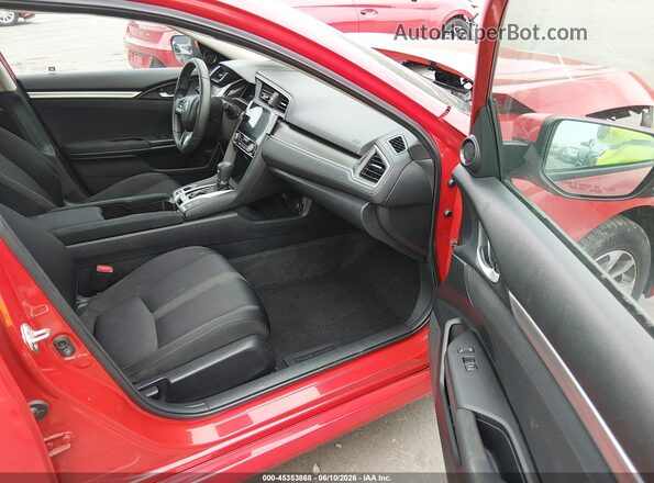 2HGFC2F7XHH532754 2017 HONDA CIVIC Red Widok wnętrza z przodu